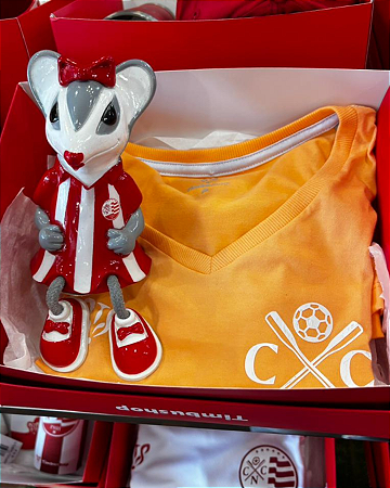 Kit Timbushop Camisa Casual Feminina + Mascote Timbuzete
