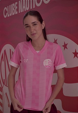 Camisa Náutico - Outubro Rosa 2026 - Dry Feminina
