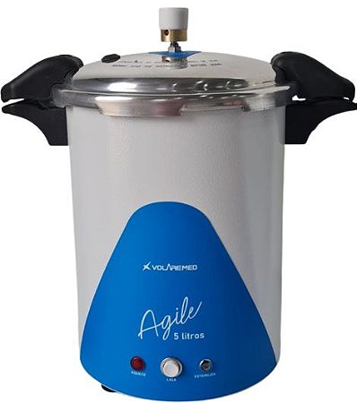 Autoclave Volare Med Ágile 5 Litros Azul