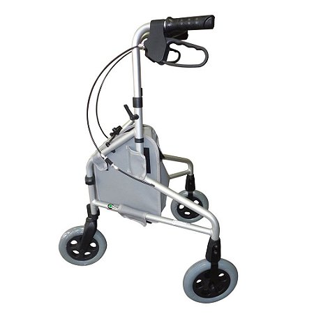 Andador Ortopédico para Idosos 3 Rodas Comfort SL-309