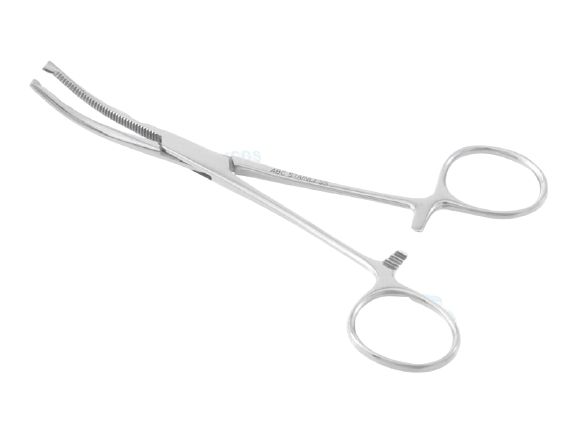 Pinça Kocher Curva ABC Hemostática