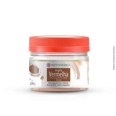 Argila Vermelha Phytoterápica - 200g