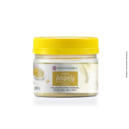 Argila Amarela Phytoterápica - 200g