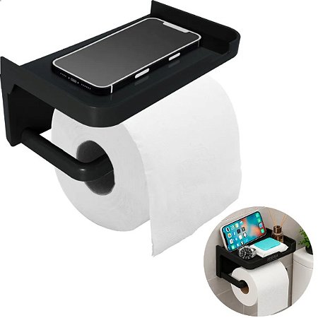 Suporte Porta Papel Higiênico De Parede