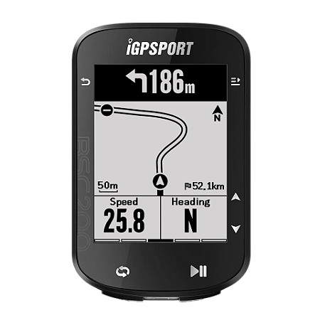 IGPSPORT-BSC200 Computador de bicicleta GPS, odômetro ciclismo, velocímetro se