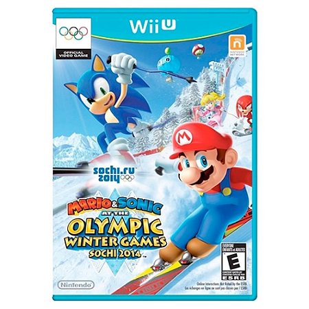Mario & Sonic: At the Olympic Winter Games Sochi 2014 Seminovo - Wii U