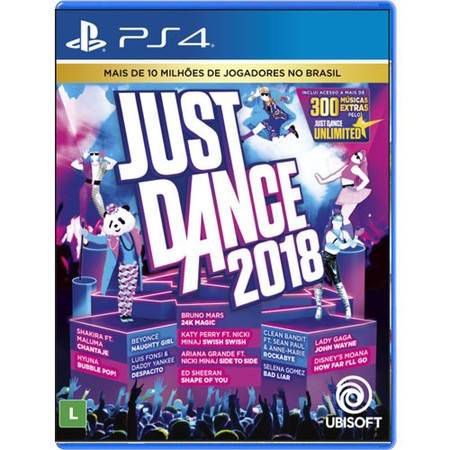 Just Dance 2018 Seminovo – PS4