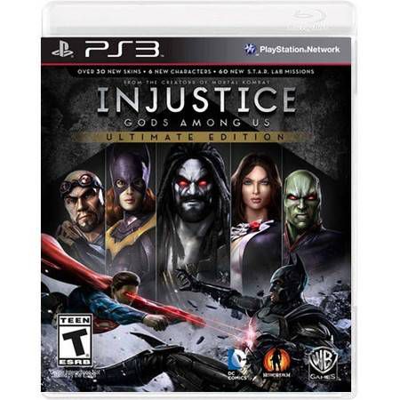 Injustice God Among Us Ultimate Edition Seminovo – PS3