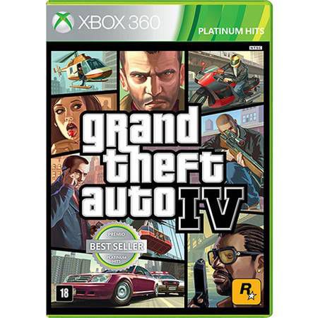 Grand Theft Auto GTA IV Seminovo – Xbox 360