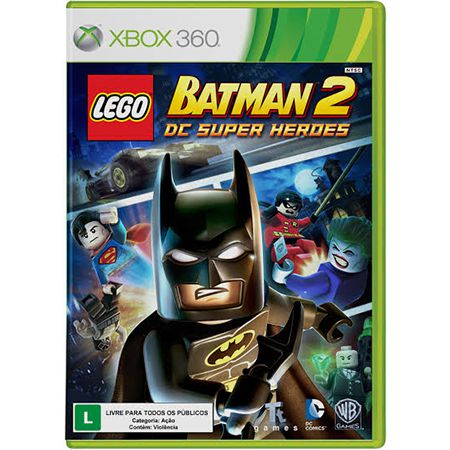 Lego Batman 2 DC Super Heroes Seminovo – Xbox 360