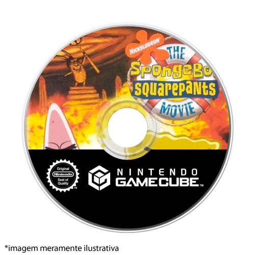 Spongebob Squarepants: The Movie Seminovo (SEM CAPA) - GameCube