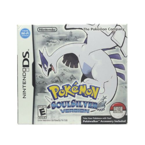 Pokémon: SoulSilver Version (CAIXA AMASSADA) Seminovo - Nintendo DS