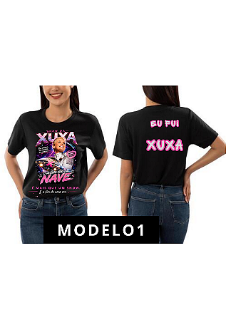 🚀 CAMISETA XUXA – O ÚLTIMO VOO DA NAVE 💜✨