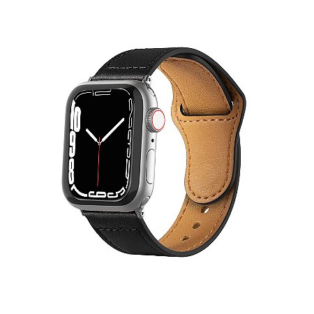 Bracelete em couro para relógio Apple Watch