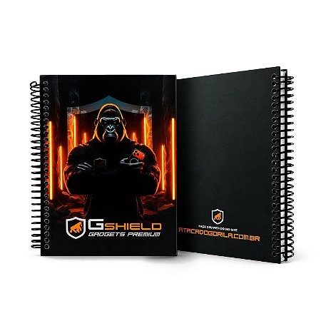 Caderno Personalizado para Anotações - Time Gshield