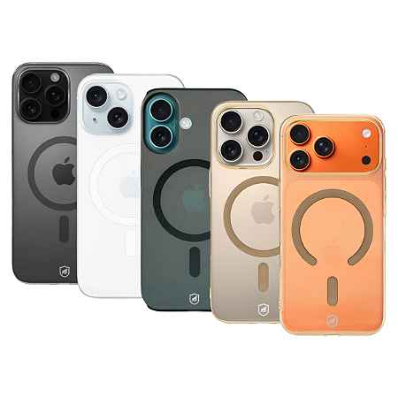 Capa Crystal Slim Magsafe - NÃO AMARELA - Gshield