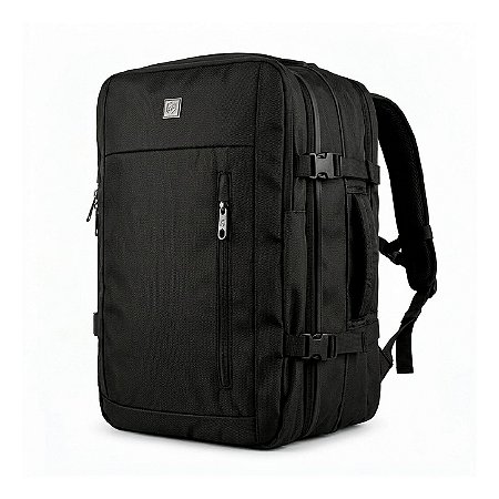 Mochila Mala de Mão Expansível para Viagem 38L com Compartimento Acolchoado para Notebook até 17'' Resistente à Água - Gshield