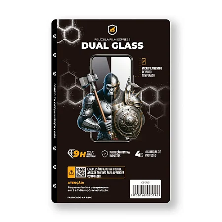 Película Film Express Dual Glass 9H - para máquina de películas - Gshield