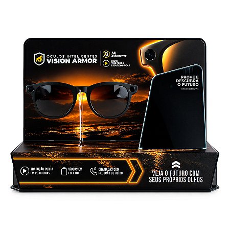 Display Expositor de Mesa para Óculos Vision Armor - Gshield