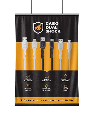 Mini Banner Cabo Dual Shock - Gshield