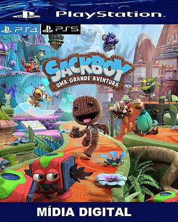 Jogo Sackboy: Uma Grande Aventura - Ps5 - Mídia Física