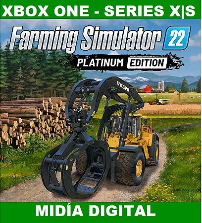 Detalhes da expansão Platinum Edition de Farming Simulator 22