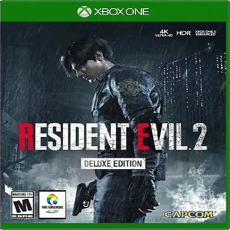 Xbox One Midia Digital RESIDENT EVIL 2 Deluxe Edition - RIOS VARIEDADES