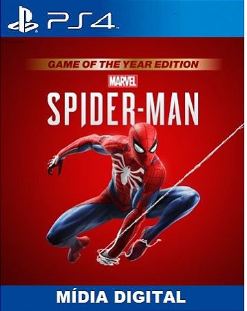 Jogo Marvel's Spider-Man GOTY, PS4