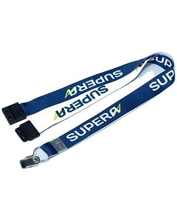 CORDÃO PARA CRACHÁ COM TRAVA DE SEGURANÇA PERSONALIZADO