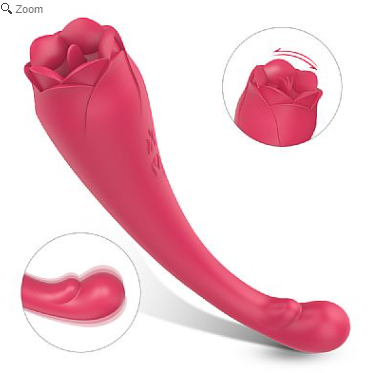 Vibrador de Ponto G e Clitóris - ASAP