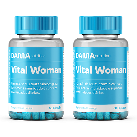 VITAL WOMAN - KIT COM 2 UNIDADES