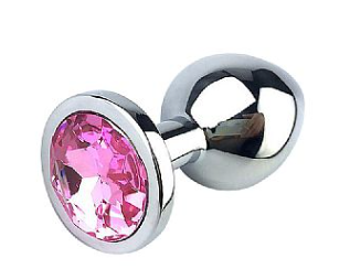 Plug Anal de Luxo Grande - Cor Sortida