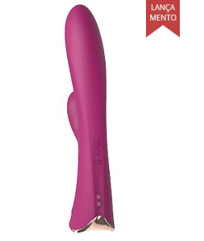 Vibrador de Ponto G e Clitóris com Tapping - Akali