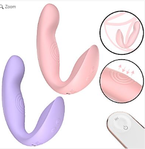 Vibrador de Ponto G e Clitóris com Tapping - Teasing G