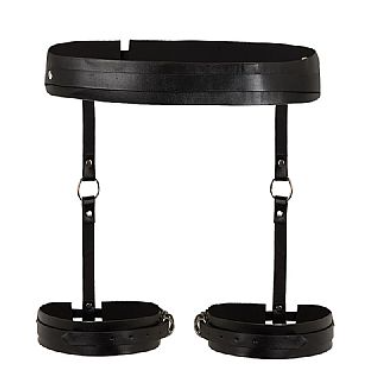 Cinta Liga de Couro Harness