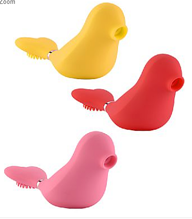 Vibrador de Pulsação - Passarinho Cantor - Bluetooth