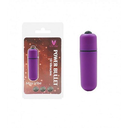 Power Bullet - Mini Vibe 10 vibrações Cor Sortida