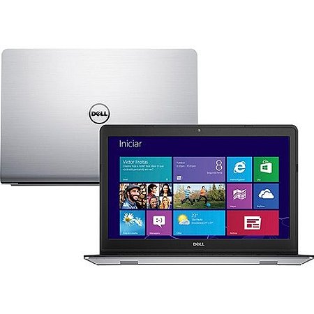 Notebook Dell Inspiron i14-5447-A40 com Intel Core i7 16GB (2GB de Memória Dedicada) 1TB LED HD 14" Touchscreen Windows 8.1