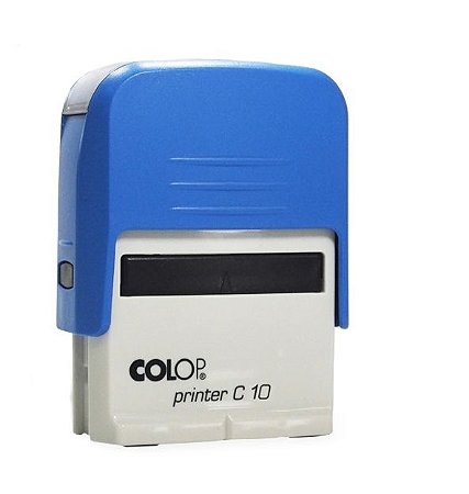 Carimbo Automático Printer C10 - Azul