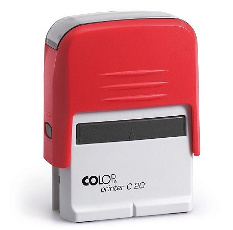 Carimbo Automático Printer C20 - Vermelho