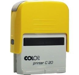 Carimbo Automático Printer C20 - Amarelo