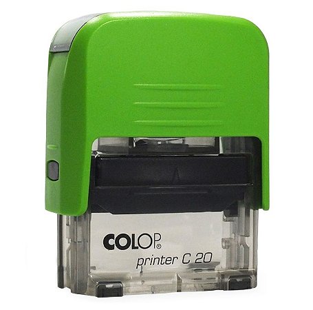 Carimbo Automático Printer C20 - Verde Kiwi