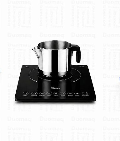 Mini Derretedor de Parafina Elétrico Bi-Volt (110V-220V) + Recipiente de Aço Inox 2 Litros