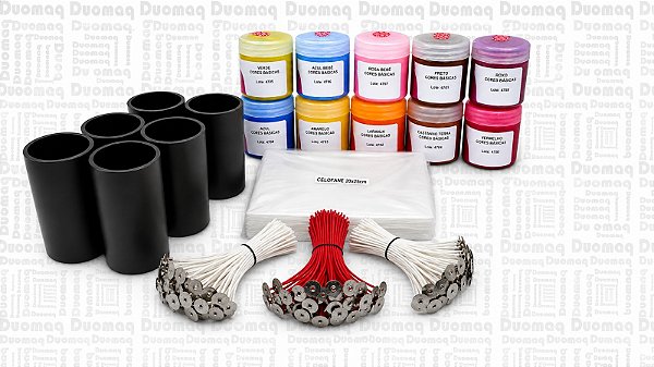 Kit Para Produzir Velas 7dias
