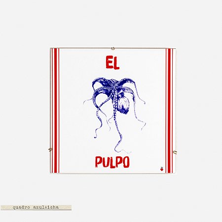 Quadro Azuleicha Avulso - Polvo