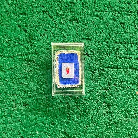 Caixa Acrílica Heart - Blue