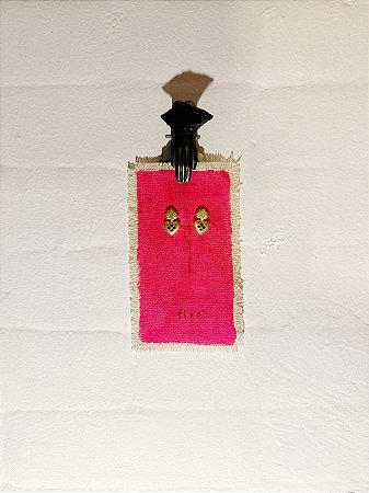 Canvas Corações Atados Pink