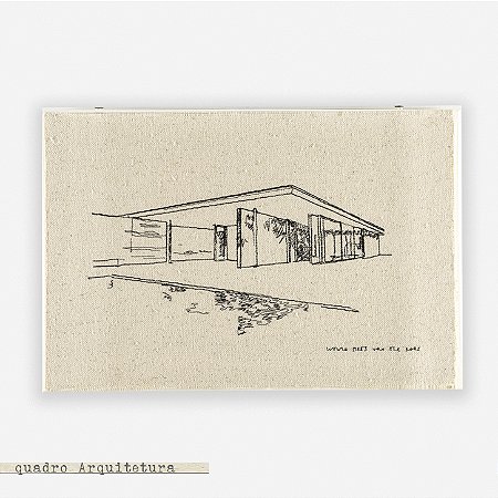 Quadro Galleria Museu M - Ludwig Mies Van Der Rohe