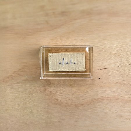 Caixa Acrílica PP - Afeto