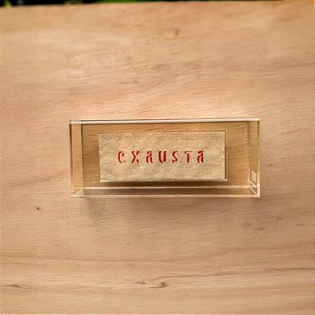 Quadro Acrílico Retangular - Exausta